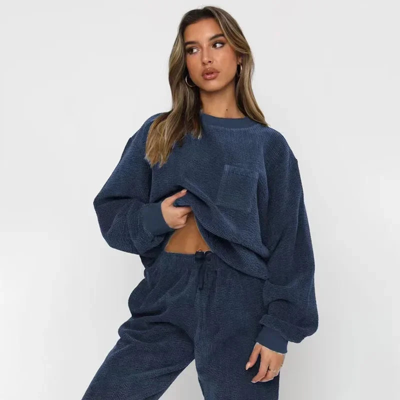 Cordella soft knit two-piece lounge set, image 3