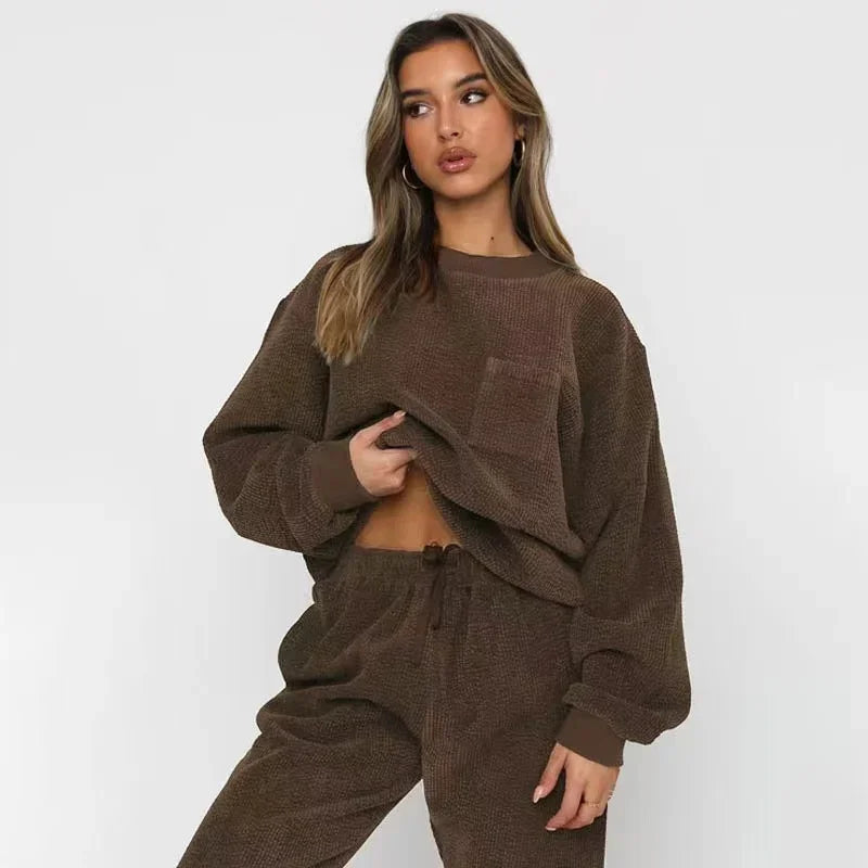Cordella soft knit two-piece lounge set, image 4