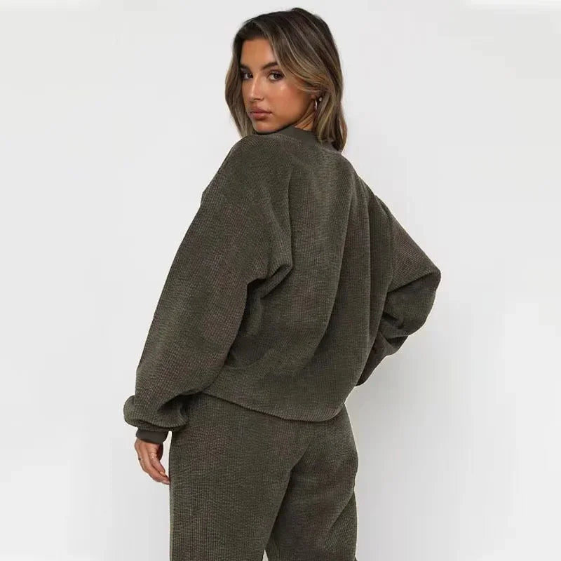 Cordella soft knit two-piece lounge set, image 5