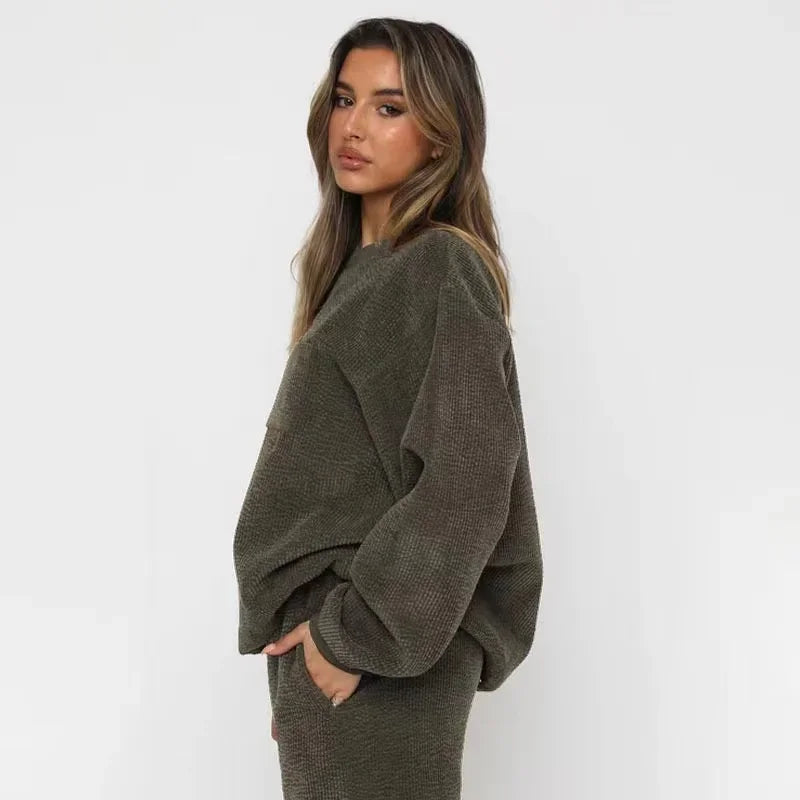 Cordella soft knit two-piece lounge set, image 6