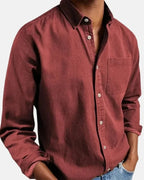 Daan tailored oxford shirt in cotton twill, image 3