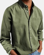 Daan tailored oxford shirt in cotton twill, image 5