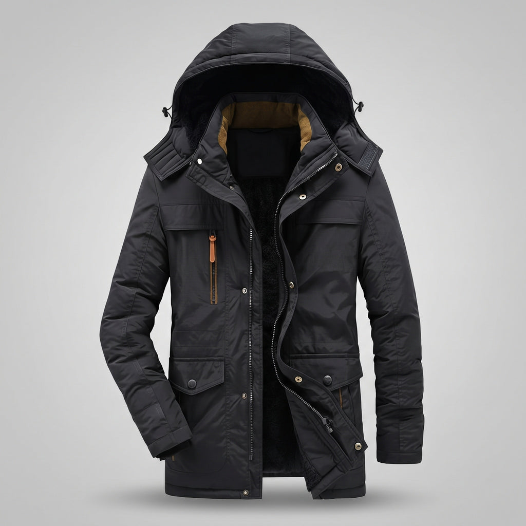 Davido winter jacket, grey
