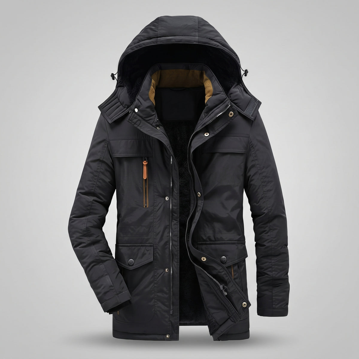 Davido winter jacket, grey