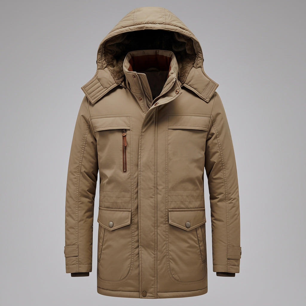 Davido winter jacket, khaki
