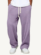 Don relaxed fit trousers, purple