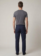 Dorian stretch faux wool chinos - back