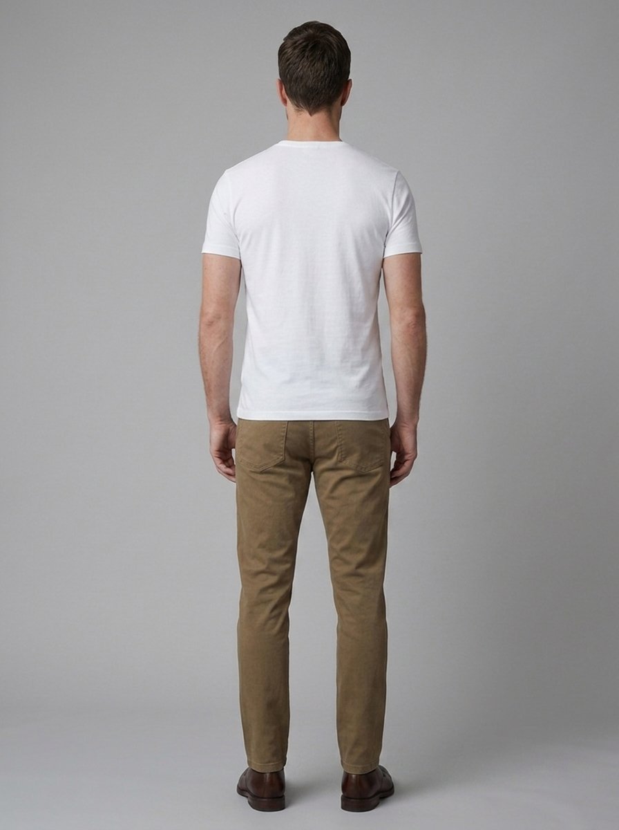 Eamon Slim Fit Chino Pants - back