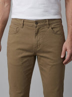 Eamon Slim Fit Chino Pants - waist close-up