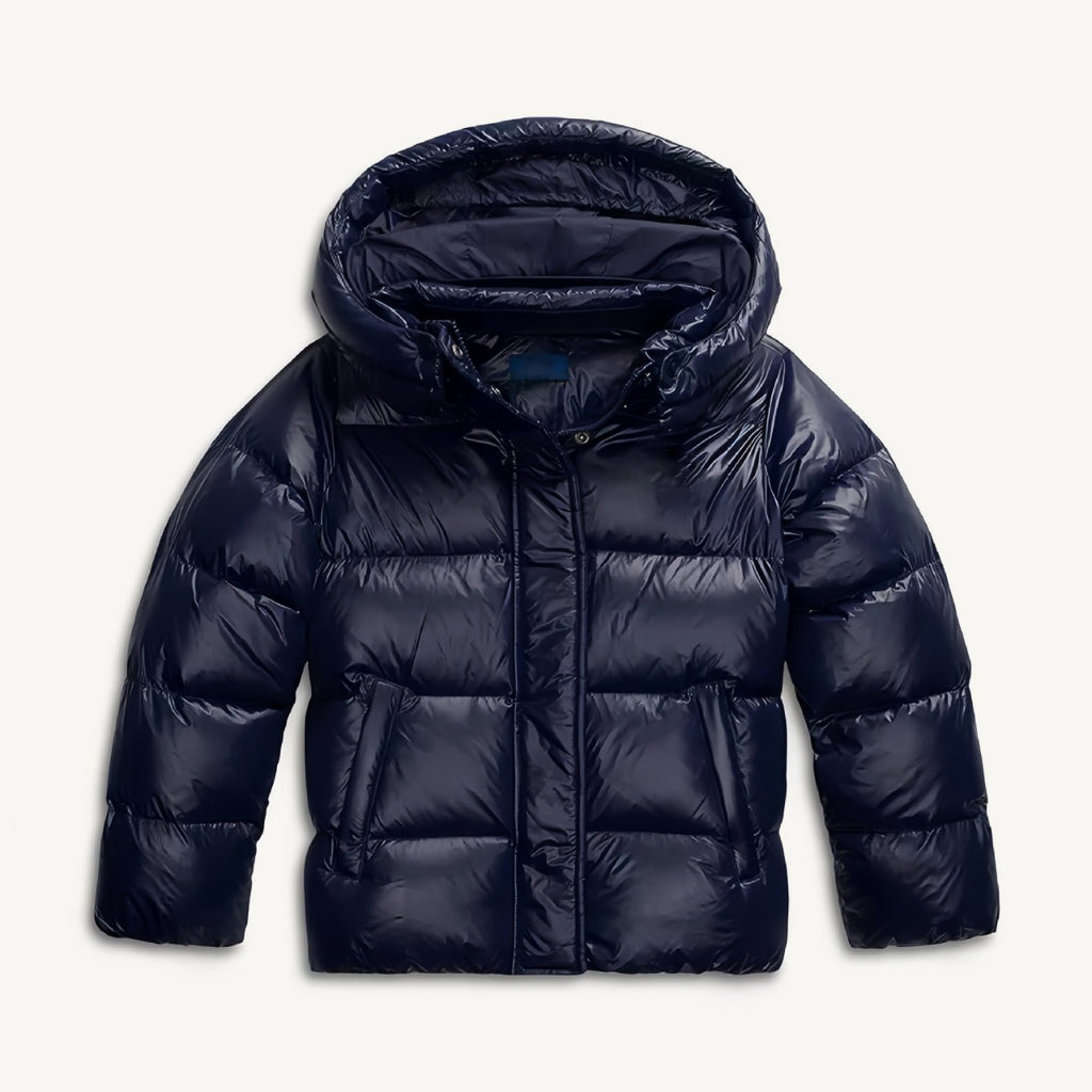 Elara quilted puffer jacket, front