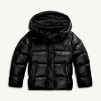 Elara quilted puffer jacket, hooded front