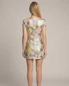 Elowen Sequin Bodycon Mini Dress - back