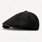 Emery men's suede-look flat cap, image 2