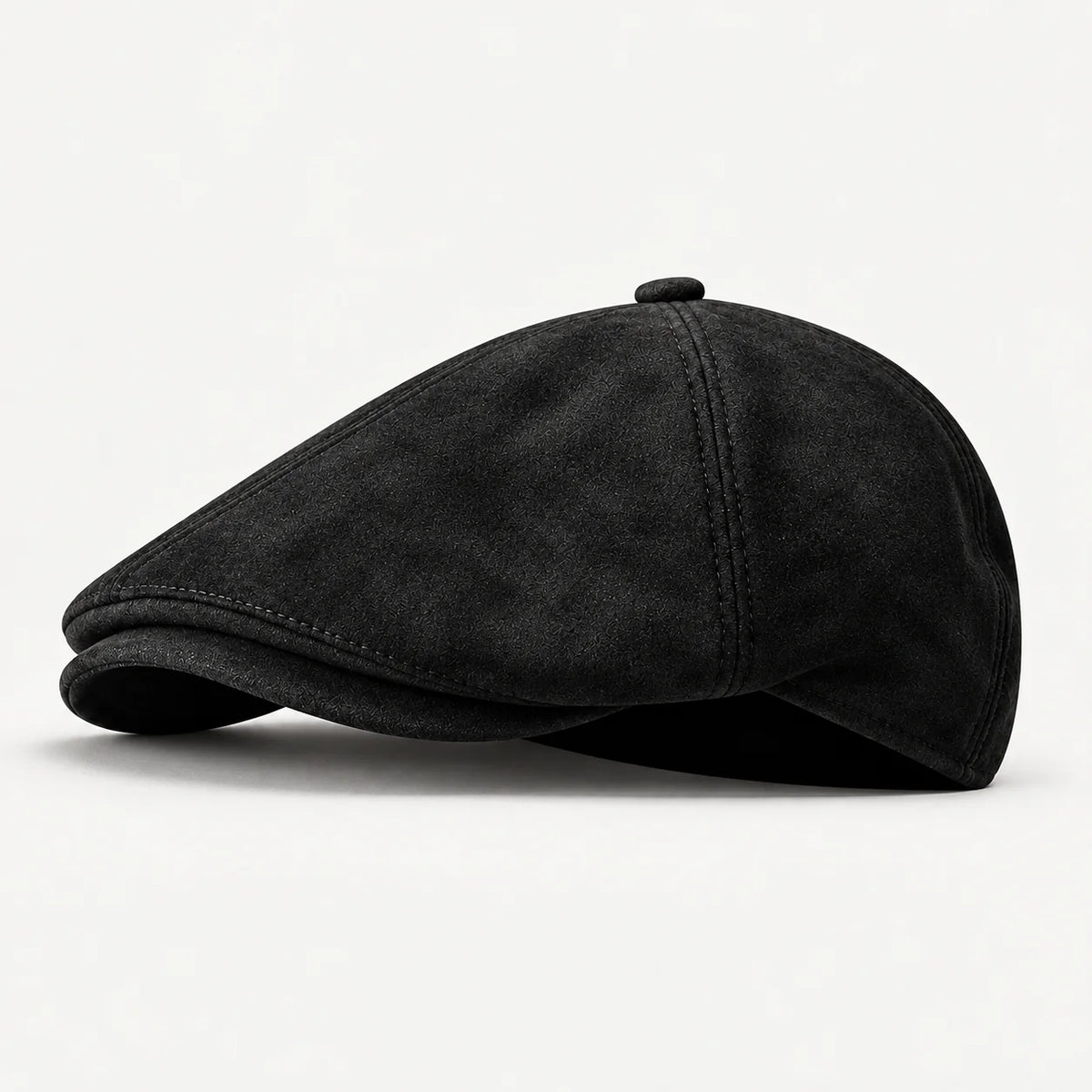 Emery men's suede-look flat cap, image 2