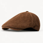 Emery men's suede-look flat cap, image 3