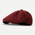 Emery men's suede-look flat cap, image 4