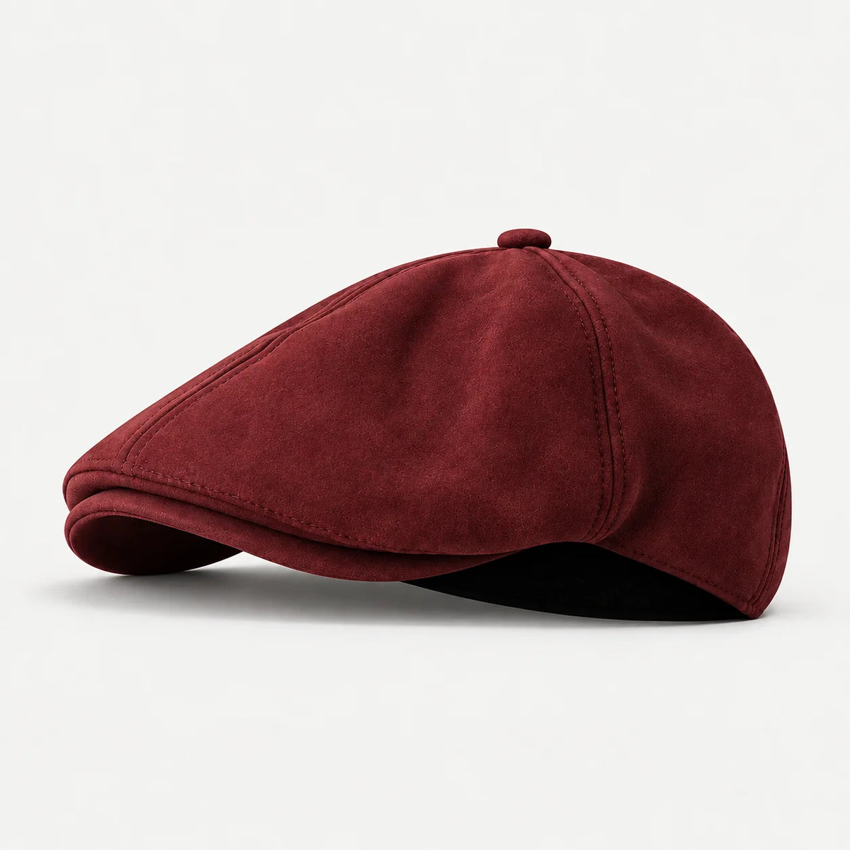 Emery men's suede-look flat cap, image 4