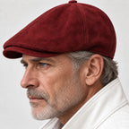 Emery men's suede-look flat cap, image 7