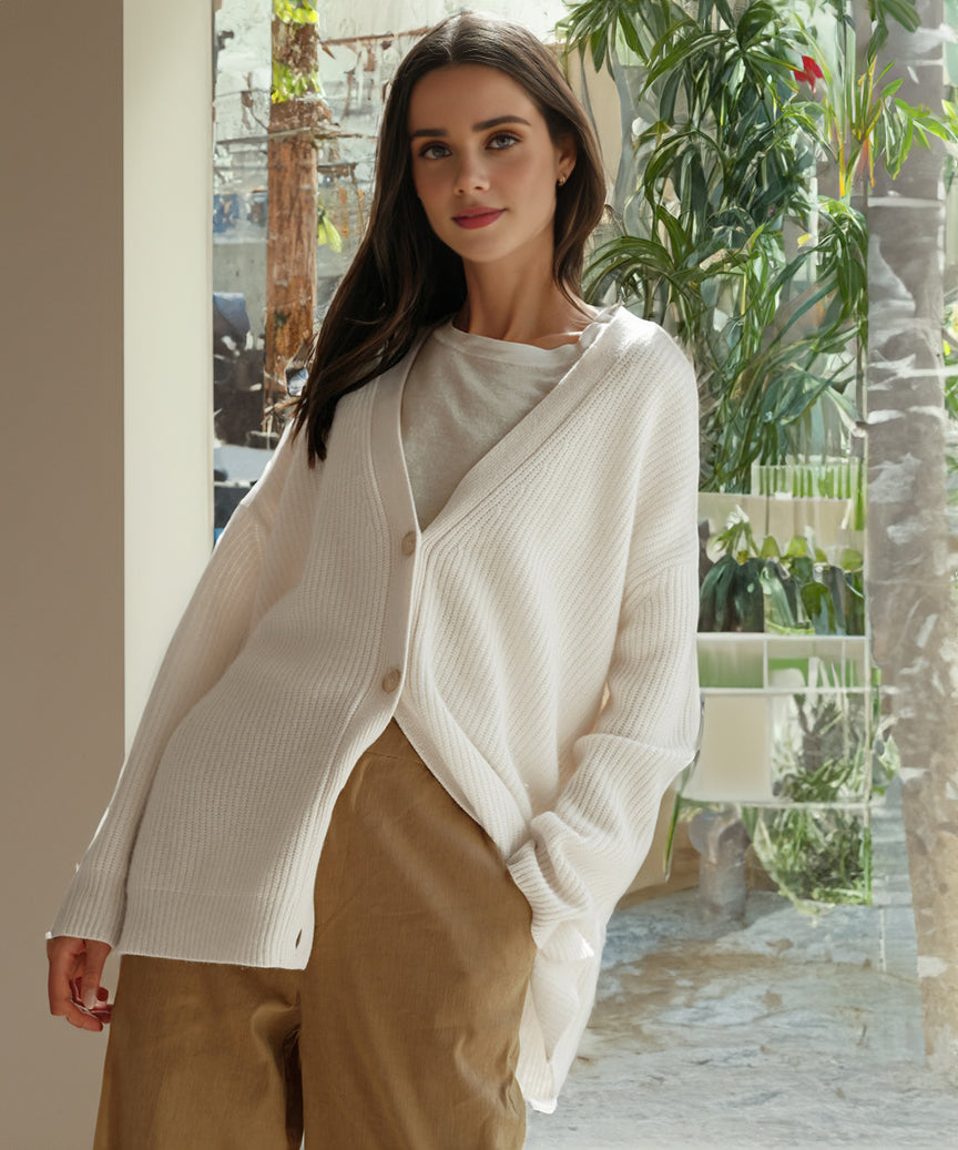 Eve winter knit button-up cardigan, image 16