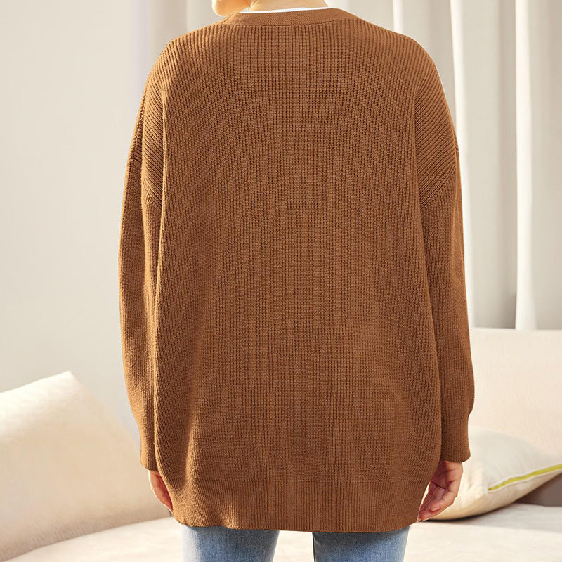 Eve winter knit button-up cardigan, image 21