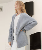 Eve winter knit button-up cardigan, image 9
