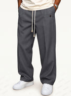Ewan relaxed fit trousers gray