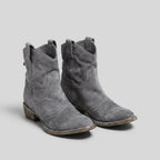 Fenna pull-on cowboy boots with a leather-look upper, image 4