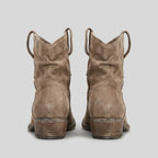 Fenna pull-on cowboy boots with a leather-look upper, image 6
