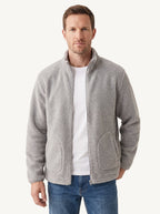 Hidde fleece jacket gray