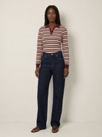 Idris | Wide Leg Jeans - Dark Indigo