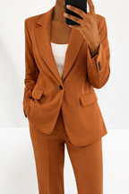Isadora two-piece blazer and trouser suit for women, image 4