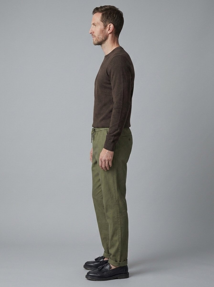 Isidore Cotton-Linen Trousers - side