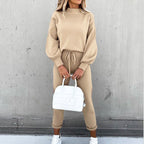Kahlia two-piece lounge set with a stand collar, image 6