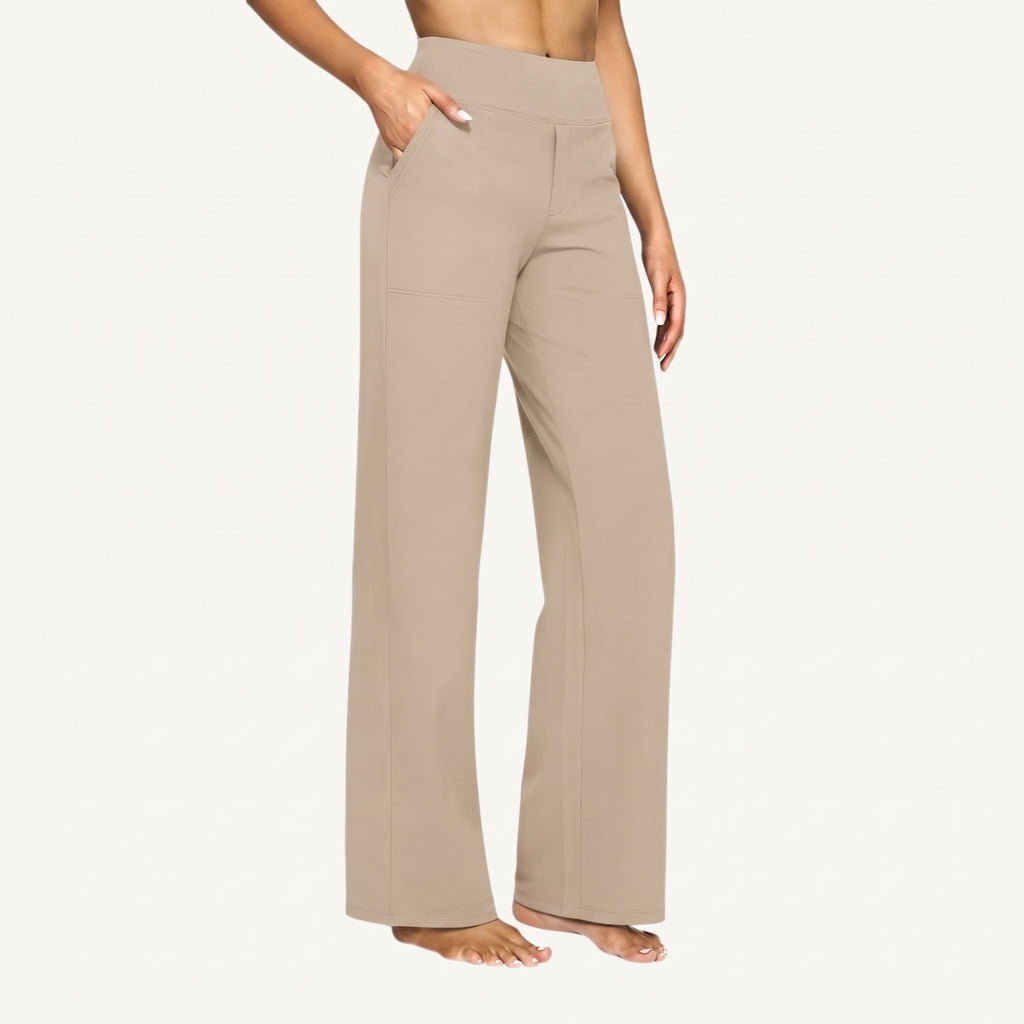 Laura stretch pants beige