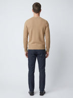 Leif fisherman sweater back