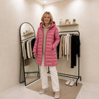 Leonora ultralight hooded puffer coat, image 2