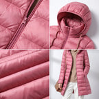 Leonora ultralight hooded puffer coat, image 5