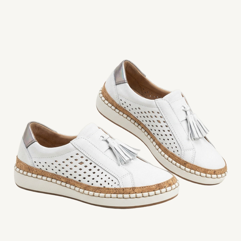 Liesel slip-on sneakers, white