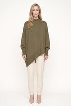 Liv oversized sweater olive - Olivia & Rose