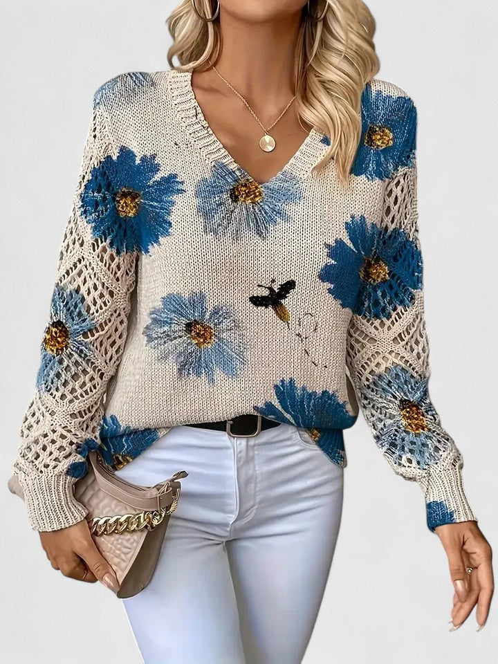 Liza floral cardigan