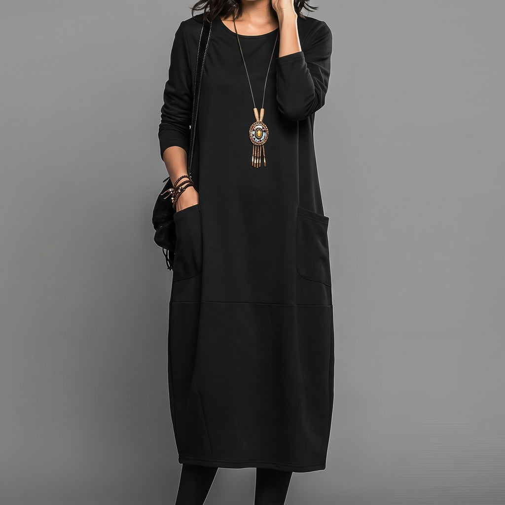 Madele Elegant Dress black