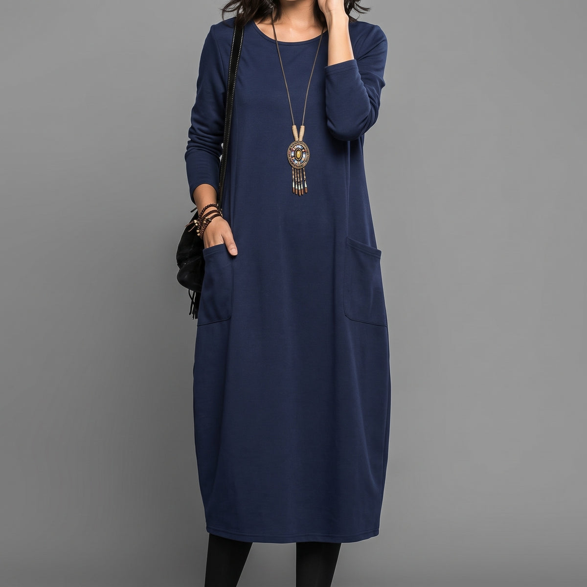 Madele Elegant Dress blue