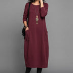 Madele Elegant Dress bordeaux