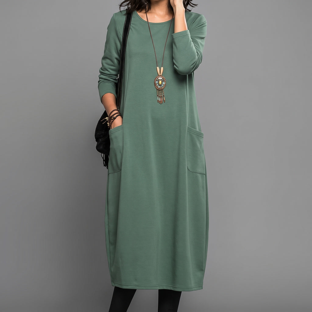 Madele Elegant Dress green