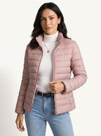 Maren quilted jacket brown