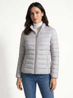 Maren quilted jacket gray