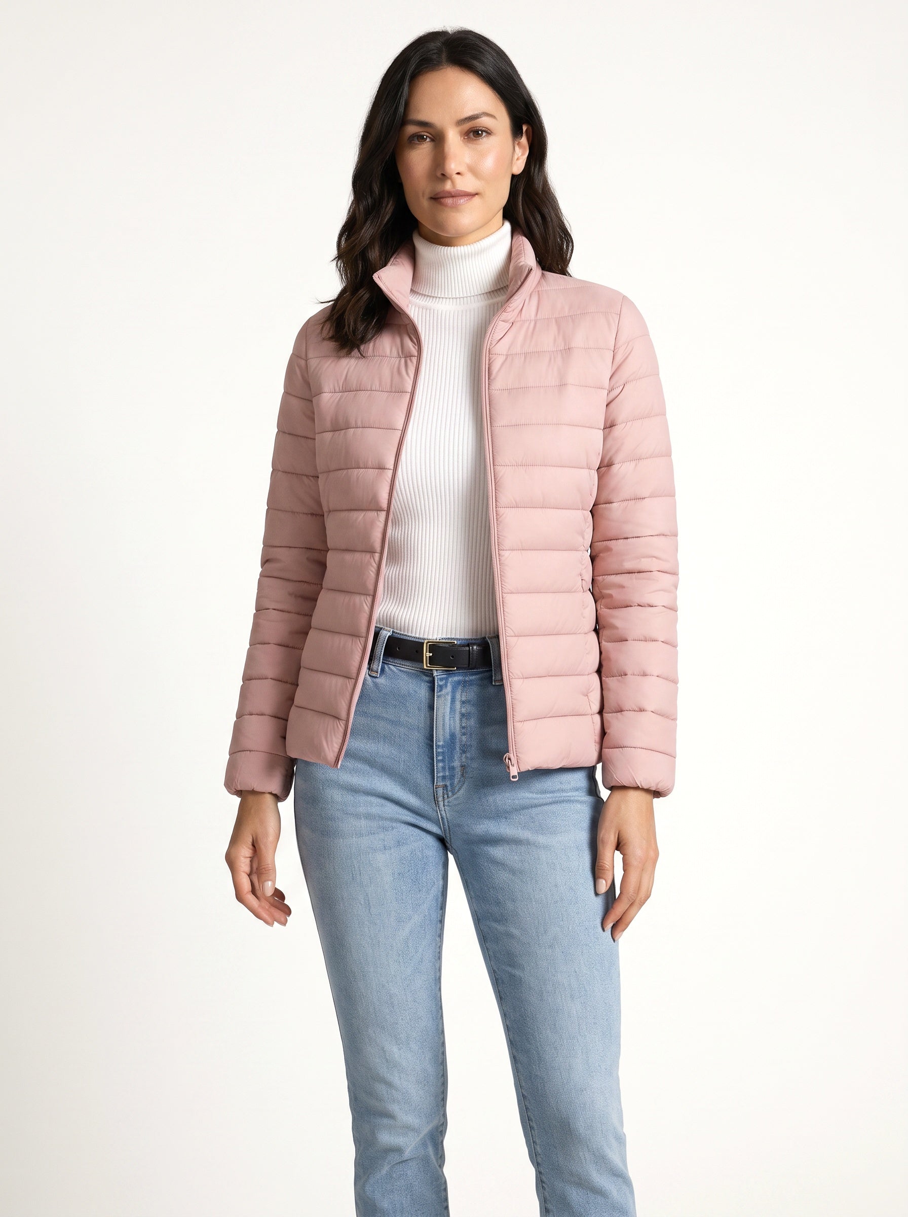Maren quilted jacket pink