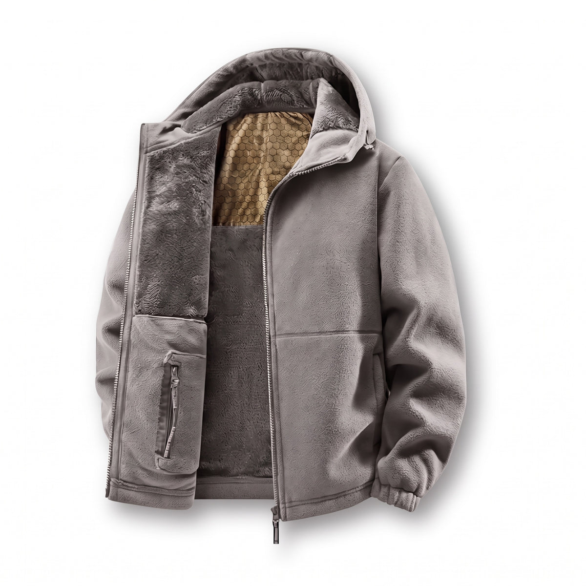 Menno winter jacket gray