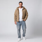 Menno winter jacket khaki model