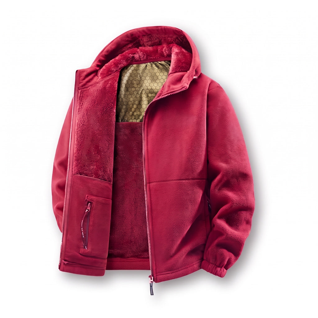 Menno winter jacket red